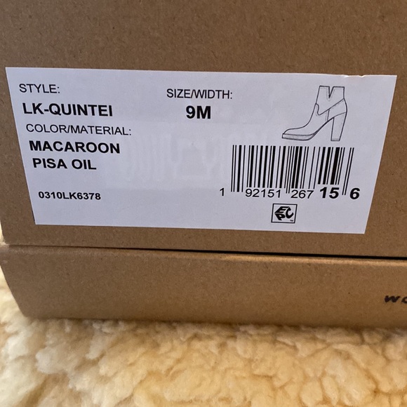 Lucky Brand Heeled Pumps Macaroon Tan Leather Women’s size 9 EUC with box - Picture 11 of 13